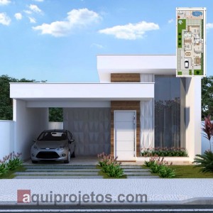 Fachada de casa - Plantas de casas