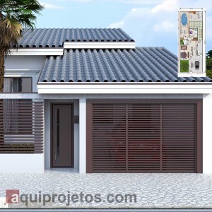 Fachada de casa - Planta de casa