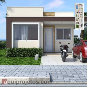 Fachada de casa - Plantas de casas